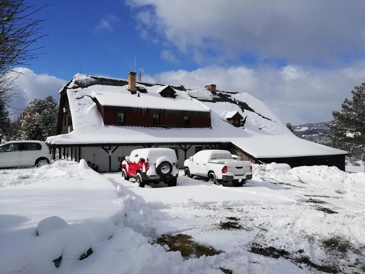 Hotel Penzion Farma U Mauritzu Stožec Exterior foto