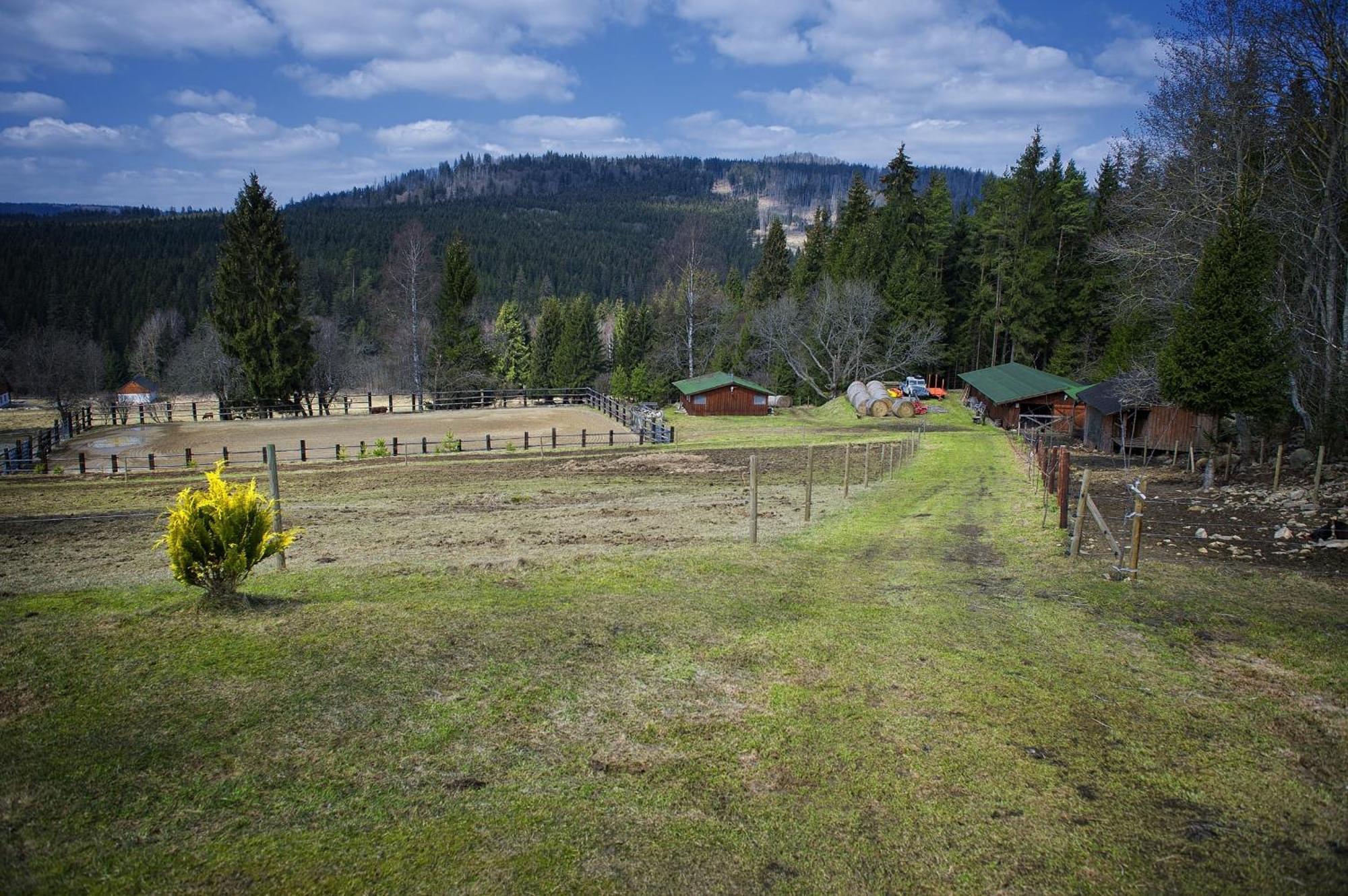 Penzion Farma U Mauritzu Stožec Exterior foto