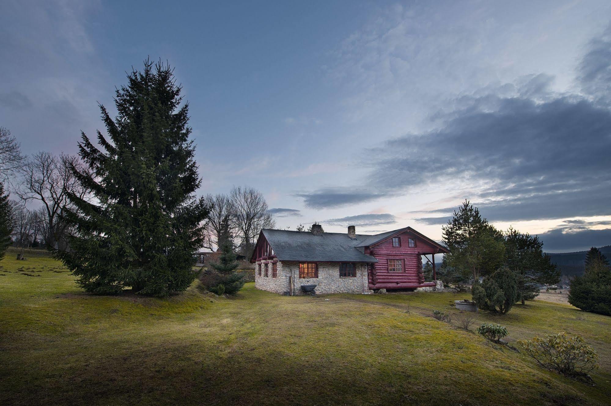 Penzion Farma U Mauritzu Stožec Exterior foto